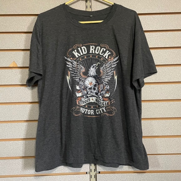 Kid Rock Detroit Michigan Motor City Eagle Graphic XL T Shirt - Picture 1 of 3